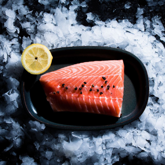 Dos de saumon - le saumon frais de Luximer, la poissonnerie en ligne
