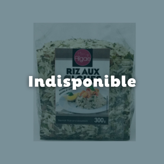 Basmati rice with seaweed