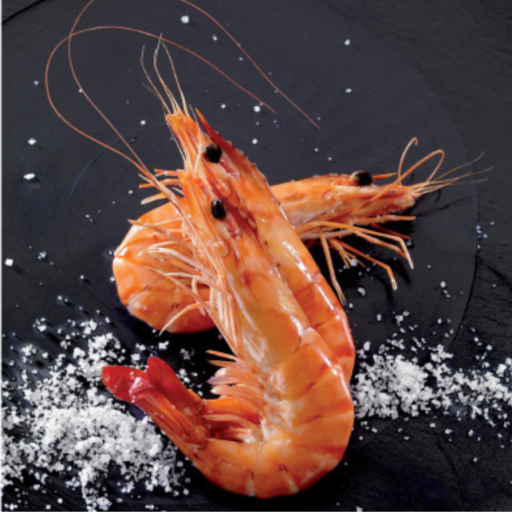 Gambas Sauvages cuites - Lot de 1kg