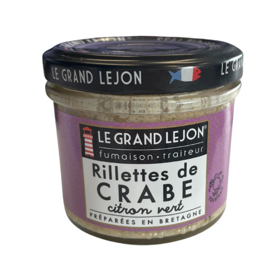 Rillettes de crabe au citron vert - 90g