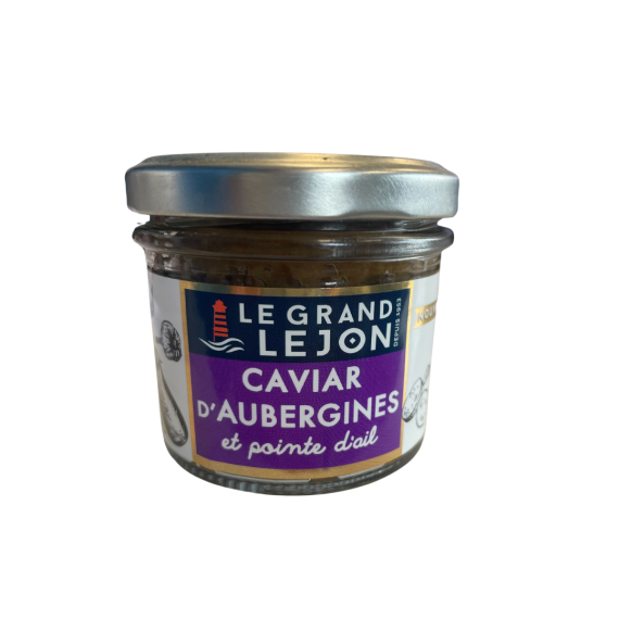 Caviar d'aubergines et pointe d'ail - 90g